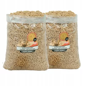    Pelete ecologice, strălucitoare, sigure pentru iepure, pisică, cobai, rozătoare, 50 l