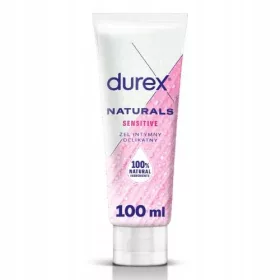    Gel intim Durex Naturals Sensitive, delicat, 100% natural, 100ml