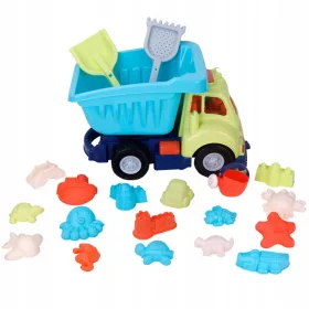  WOOPIE Set Nisip cu Camion 52 cm XXL și Matrite 20 buc.