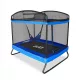  Trambulina de Gradina Aga pentru Copii cu Plasa Dreptunghiulara 122x183cm + Leagan