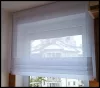 Panou de perdea alb în stil rulou 80 × 120 cm
