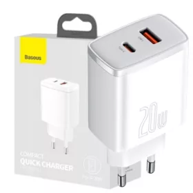  BASEUS FAST USB CHARGER USB C NETWORK UNIVERSAL PHONE CUB