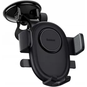    SUPPORT AUTOMAT BASEUS PENTRU TELEFON PE CABINA SI GEAM 360°
