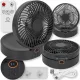  Mini ventilator Heckermann WSK302, negru