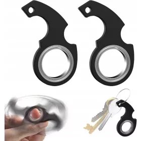  2 bucăți brelocuri, spinner, fidget ring, jucărie,