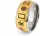  Caracter chinezesc Mahjong Rotating Ring Anxiety Fidget Rings