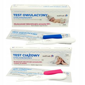   Set Complet de Teste de Ovulație și Sarcină cu Aur Coloidal - mediTrade24