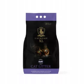 Așternut de bentonită Cat Royale Lavanda 20l