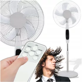    Roșu Ventilator Garden Garden Ventilator cu telecomandă RG 50W alb