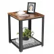  Masa patrata Songmics Vasagle 45 x 45 x 55cm neagra