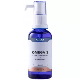   Supliment Dietetic Puromedica Omega 3 NUION cu Vitamina E - 50 ml, 45 de porții