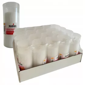Set 20 de Rezerve Parafinice pentru Lumânări, Ardere 60h