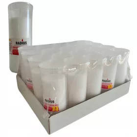   Set 20 de Rezerve Parafinice pentru Lumânări Comemorative - 72 de Ore de Ardere