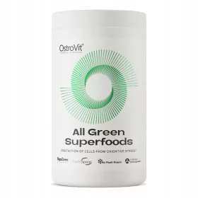   Supliment Nutritiv OstroVit All Green Superfoods 345 g - Sursă Completă de Nutrienți