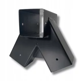    Conector Leagăn Pentru Stâlpi Profil Cadr De Fixare Cherestea 120x120mm