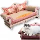  Stâlp de zgâriere jos, pat HomeCatty până la 60 cm
