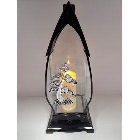  lumanare lumanari capela neagra cu panglica oglinda 37