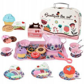    SET MARE DE CEAI CU FLORI, ULCIOR, TAVA, CANA, DULCIURI, TONGER