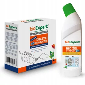    Tablete fosa septica bacterii 24buc + Biogel pentru WC 750ml BIOEXPERT