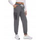  Pantaloni de trening cargo pentru femei, bumbac, cu talie inalta