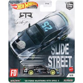    Hot Wheels Premium Car Culture Slide Street '20 Ford Mustang RTR SPEC 5 masina