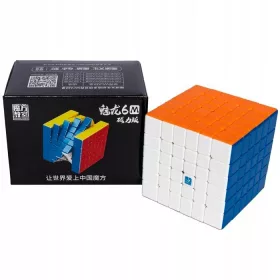    Cub magnetic fără autocolante MoFangJiaoShi MeiLong 6x6 V2