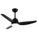  Ventilator de tavan HELIOS Alb-negru | Motor DC cu telecomandă | Lampa, 106 cm
