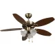  ventilator de tavan ARKADA | Diametru 106cm | Palete maro, 3 lampi