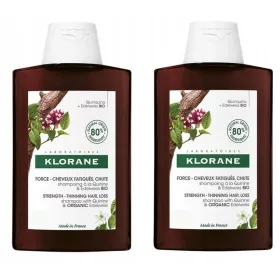   Șampon Klorane cu Chinină și Săriță Organică, 400 ml - Pentru Întărirea Părului