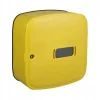 Dulap de gaz din polipropilenă galbenă WEBA 06-30-0570-21, 600 × 600 × 250 mm
