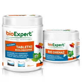    Bacterii pentru fose septice Tablete 24buc pentru 2 ani + Bio deblocator 250g BIOEXPERT