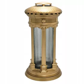    Lumânare Mare Mormântă, Lanterna de Aur, Altar, Coloană, 33 cm