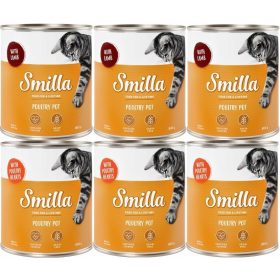  Mâncare umedă Smilla, mix de arome, 0,8 kg