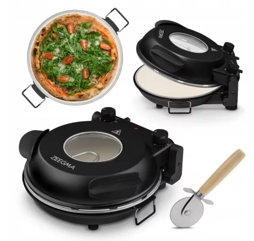 CUPTOR PIZZA Chef Home Cuptor 400°C 1200W Stone Zeegma Termo