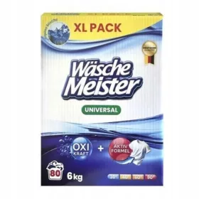    Wasche Meister pudră de spălat universală cu formulă activă 80pr 6.0kg