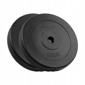    Set sarcina bituminoasa 2x10kg 20kg gaura 31mm placa clasica REBEL