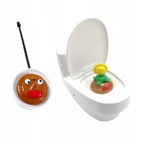    Toaletă cu stropire cu apă Mini jucărie pentru toaletă, jucărie creativă pentru baie, jucărie pentru toaletă cu stropire