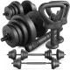  gantere reglabile 40 kg set gantere 2x20 kg kettlebell bituminoase
