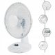  Ventilator de masă Hoist Group FAN DESK FAN 9" 23cm alb