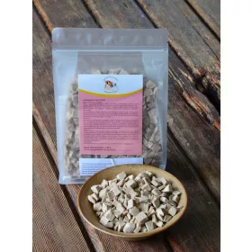    Rață liofilizată 250 g - o delicatesă pentru pisici și câini