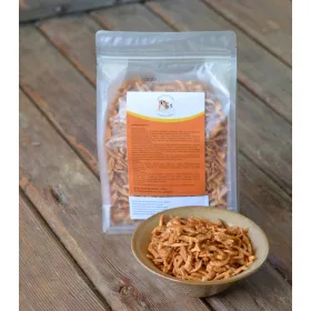    Krill liofilizat 250 g - o delicatesă pentru pisici și câini