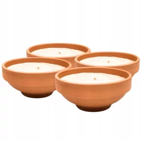  Lumanare Flamma Ceramica C3 4 buc