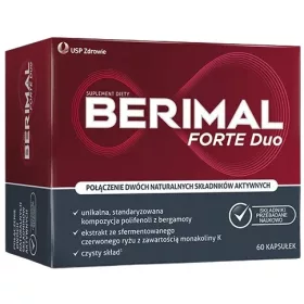   Supliment Berimal Forte Duo pentru Sănătatea Inimii și Circulație, 60 Capsule