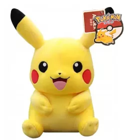    MASCOTA MARE PIKACHU PIKACZU POKEMON JUCĂRIE DE PELUȘ 29cm ORIGINAL