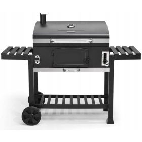    GRĂTAR MARE DE CARBUNE EL FUEGO ONTARIO XXL GRAD FONTA CHEMIN RAFTURI PLIABLE