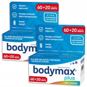   Bodymax Plus - Supliment pentru Energie și Imunitate cu Ginseng și Vitamine