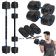  Rebel 2x 10 kg gantere bituminoase reglabile