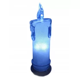   Set 12 Lumânări Decorative cu LED, Rezistente la Apă, 18 cm