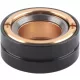  Inele de jucărie magnetice Fidget, Fidget rotund din metal portabil