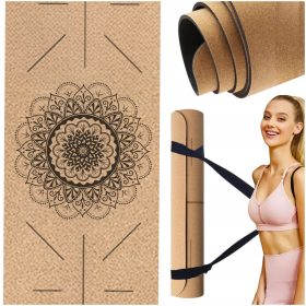  Covoraș de exerciții Fit.Me 183 cm x 61 cm, multicolor